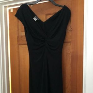 Dress, cap sleeve, mini, black